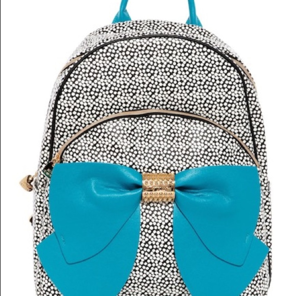 Betsey Johnson backpack & lunchbox